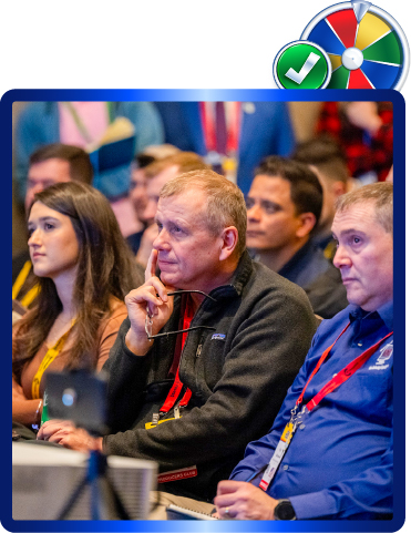 Boot Camp attendees - engaged with keynote presentation